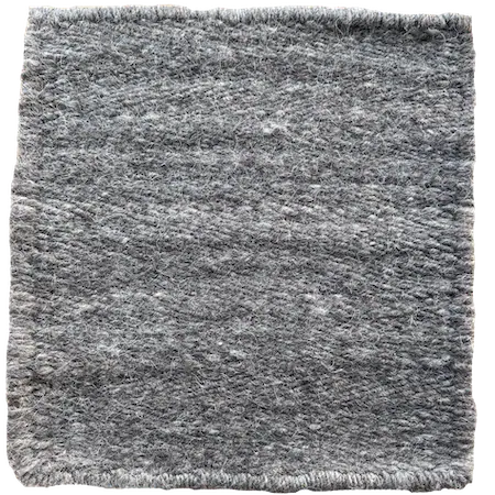 100% Karakul in natural charcoal (natural silver & cream also available)