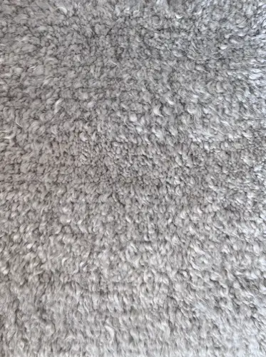 KAIA Hand Knotted Mohair - Light Grey
